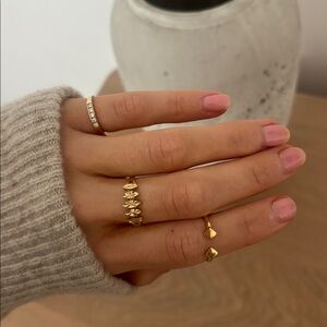 Vintage ✨Marquise Diamond Cut Ring 14k Yellow Gold